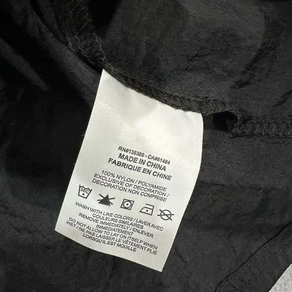 NFL Nike On Field Seahawks Full Zip Windbreaker Jacket Men XL Black
